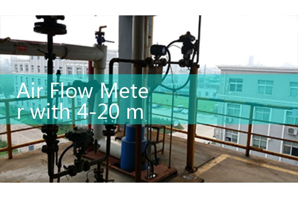 Large caliber vortex flowmeter